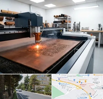 برش لیزری چرم در مهرویلا کرج 