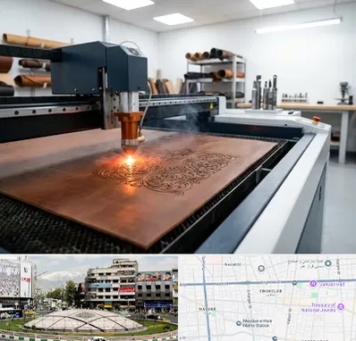 برش لیزری چرم در مرکز تهران 