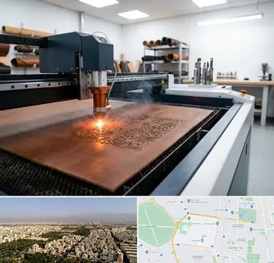برش لیزری چرم در نازی آباد 