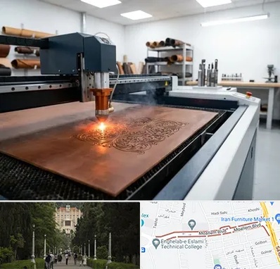 برش لیزری چرم در بلوار معلم رشت 