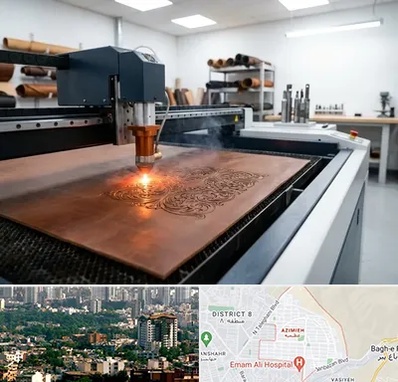 برش لیزری چرم در عظیمیه کرج 