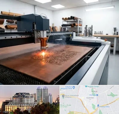 برش لیزری چرم در فرشته 