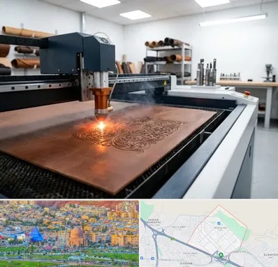 برش لیزری چرم در رشدیه تبریز 