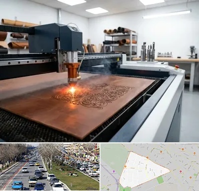 برش لیزری چرم در احمدآباد مشهد