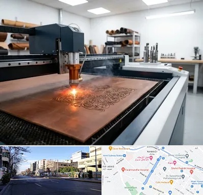 برش لیزری چرم در خیابان ملاصدرا شیراز 