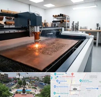 برش لیزری چرم در بهارستان