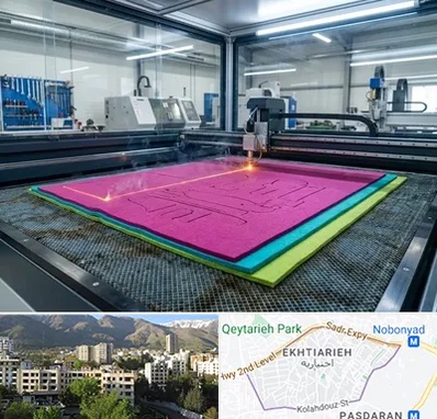 برش لیزری نمد در اختیاریه 