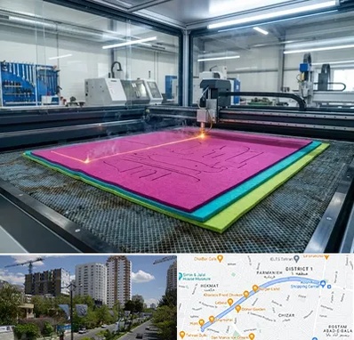 برش لیزری نمد در اندرزگو 