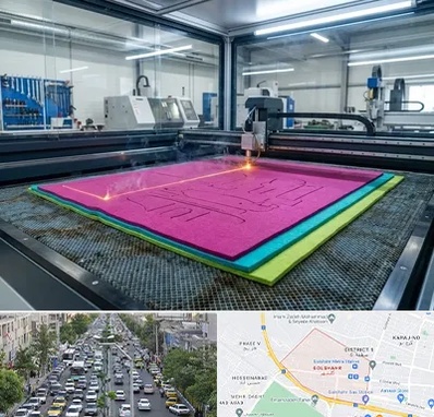 برش لیزری نمد در گلشهر کرج 