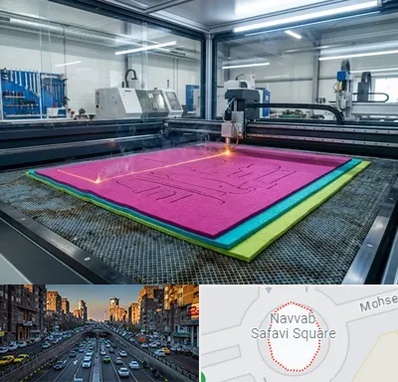 برش لیزری نمد در نواب 