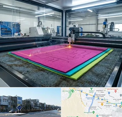 برش لیزری نمد در شریعتی مشهد