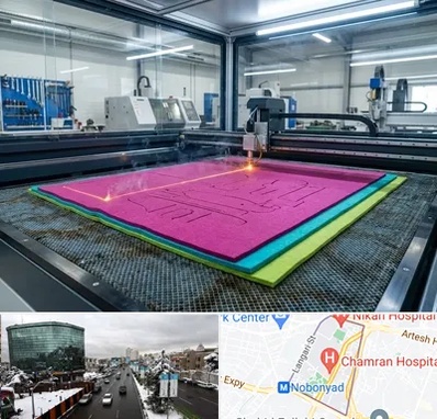 برش لیزری نمد در اقدسیه