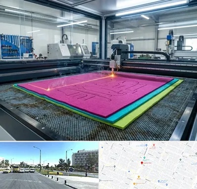 برش لیزری نمد در بلوار کلاهدوز مشهد