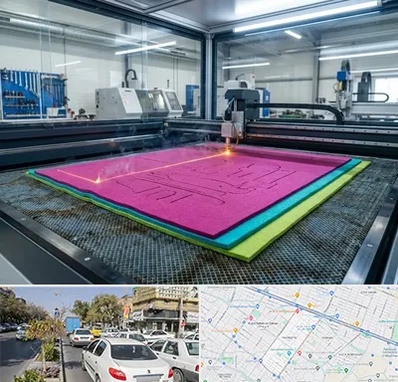 برش لیزری نمد در مفتح مشهد 