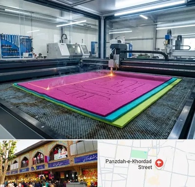 برش لیزری نمد در 15 خرداد 