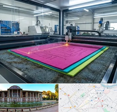 برش لیزری نمد در عفیف آباد شیراز 