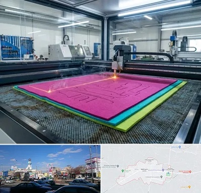 برش لیزری نمد در ماهدشت کرج 