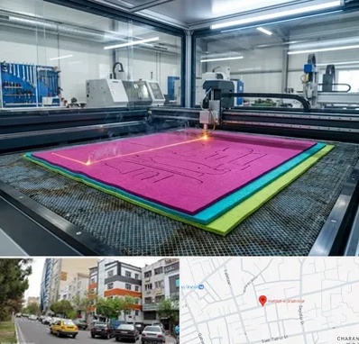 برش لیزری نمد در هفده شهریور تبریز 