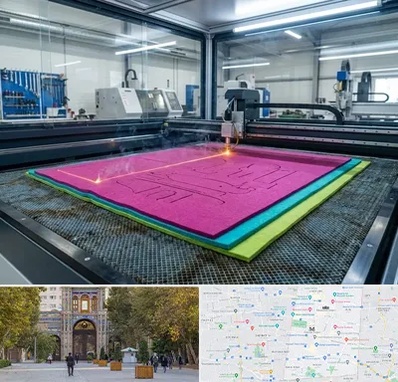 برش لیزری نمد در منطقه 12 تهران 