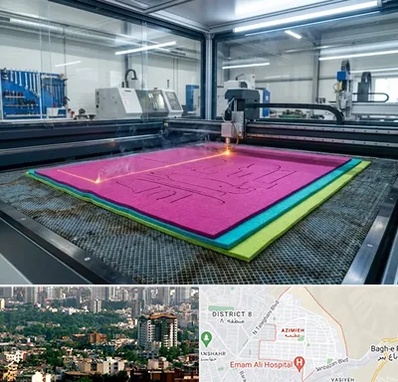 برش لیزری نمد در عظیمیه کرج 