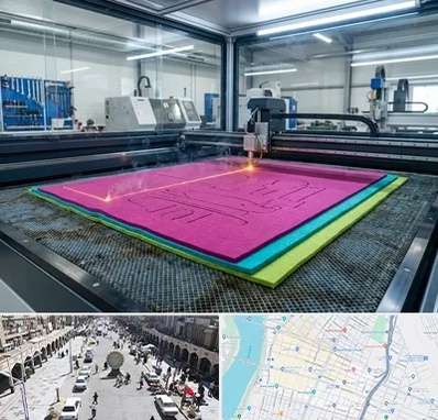 برش لیزری نمد در نادری اهواز 