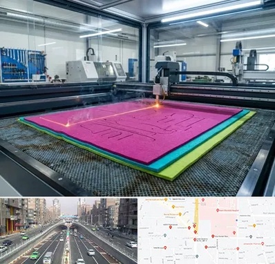 برش لیزری نمد در توحید