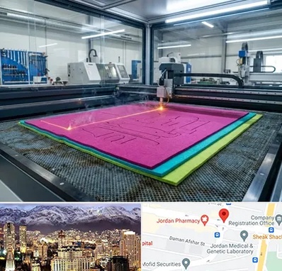 برش لیزری نمد در جردن 