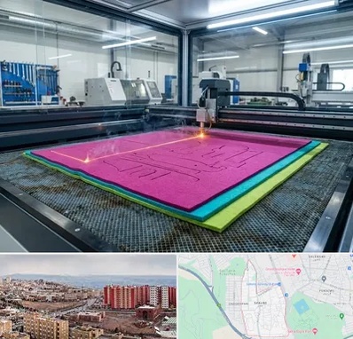 برش لیزری نمد در سهند تبریز 