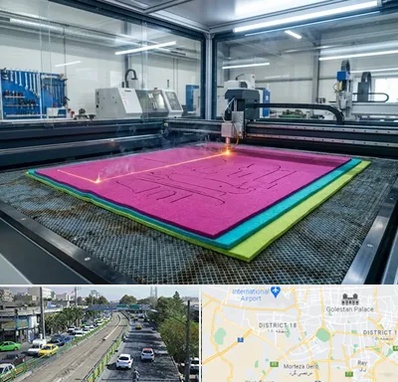 برش لیزری نمد در جنوب تهران 