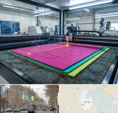 برش لیزری نمد در نظرآباد کرج 