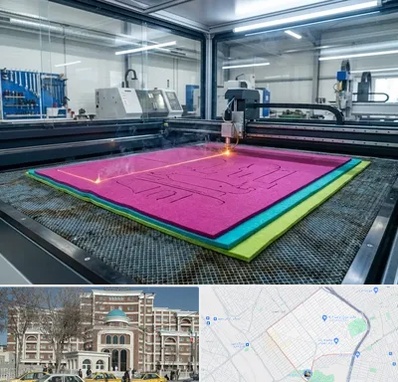 برش لیزری نمد در طلاب مشهد