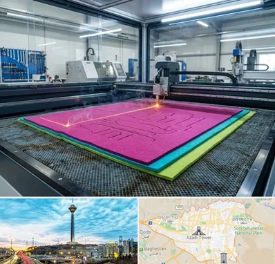 برش لیزری نمد در تهران