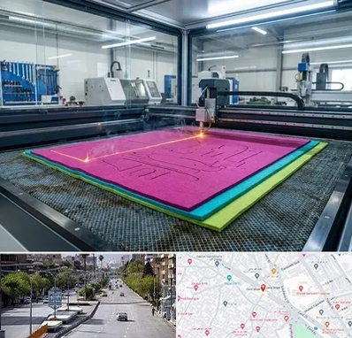 برش لیزری نمد در خیابان زند شیراز 