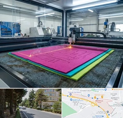 برش لیزری نمد در مهرویلا کرج 