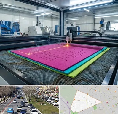 برش لیزری نمد در احمدآباد مشهد