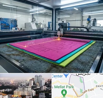 برش لیزری نمد در الهیه 