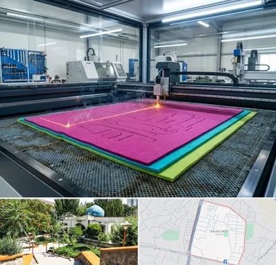 برش لیزری نمد در باغمیشه تبریز 