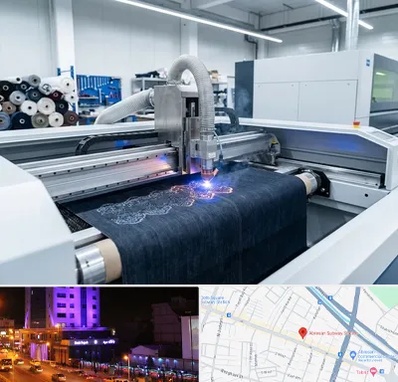 برش لیزری پارچه در آبرسان تبریز 