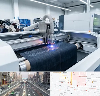 برش لیزری پارچه در توحید