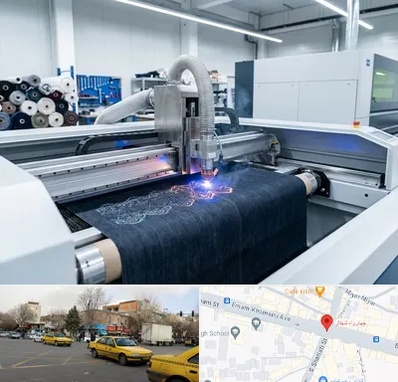 برش لیزری پارچه در شهناز تبریز 