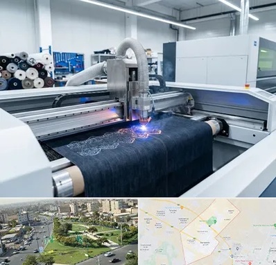 برش لیزری پارچه در کمال شهر کرج 