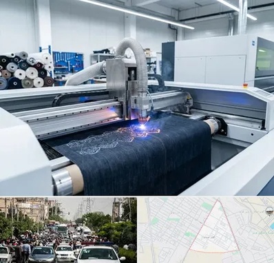 برش لیزری پارچه در سیدی مشهد 