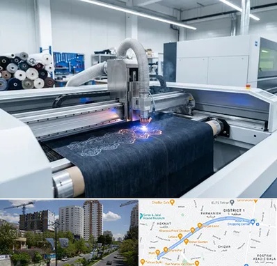 برش لیزری پارچه در اندرزگو