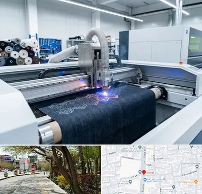 برش لیزری پارچه در خیابان توحید اصفهان