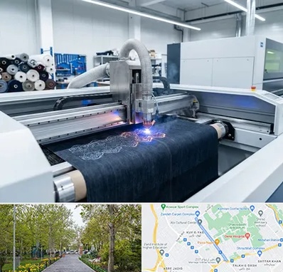 برش لیزری پارچه در قدوسی غربی شیراز