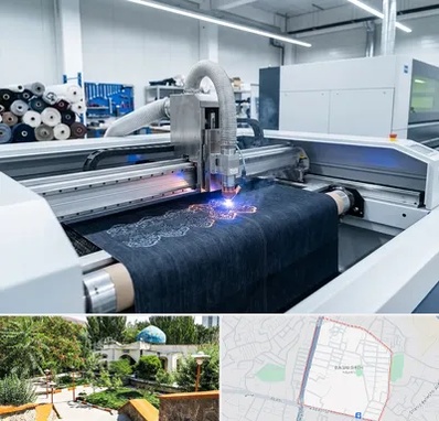 برش لیزری پارچه در باغمیشه تبریز 