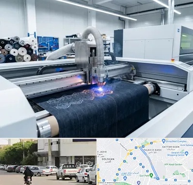 برش لیزری پارچه در قدوسی شرقی شیراز 