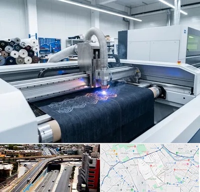 برش لیزری پارچه در ستارخان شیراز 