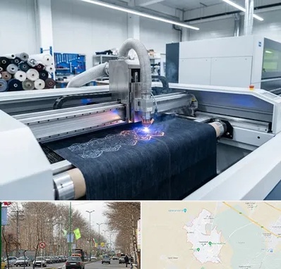 برش لیزری پارچه در نظرآباد کرج 