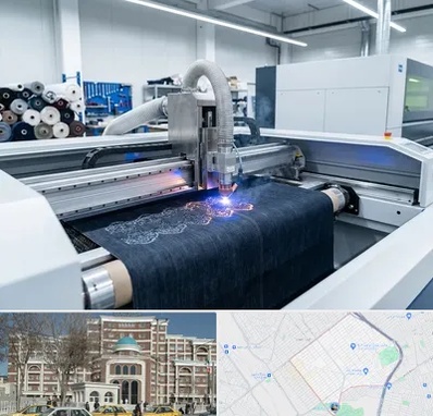 برش لیزری پارچه در طلاب مشهد 